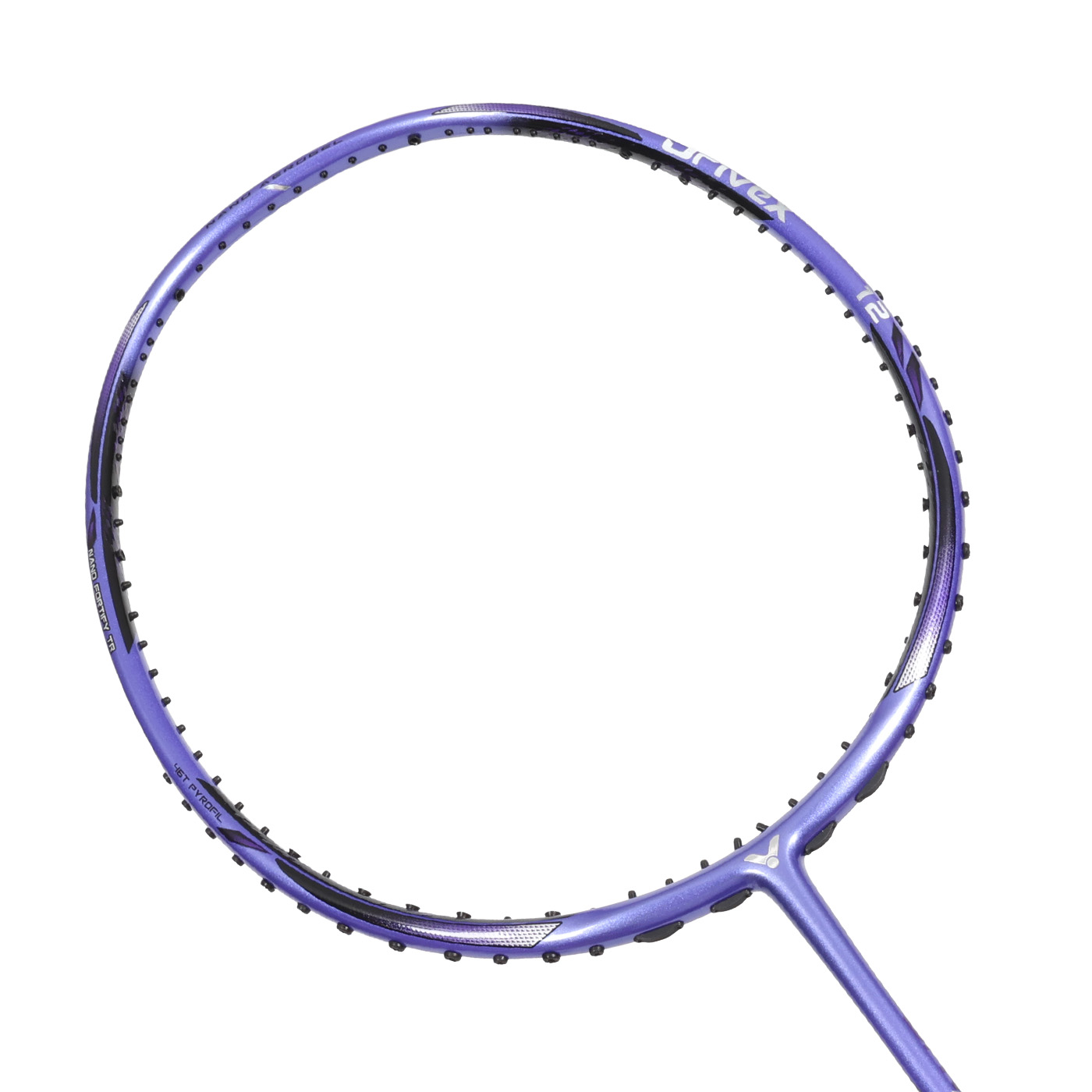 VICTOR 鄭思維專屬系列-馭羽球拍  DX-12 ZSW-J - 紫黑銀